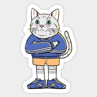 FOOTBALL CAT SPORT CLUB Sticker